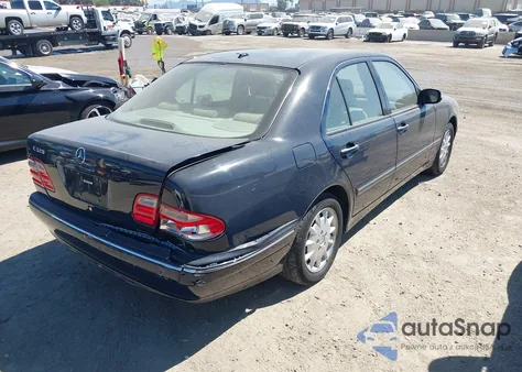 2000 Mercedes-Benz E 320 from USA, damaged, VIN WDBJF65J1YA972833